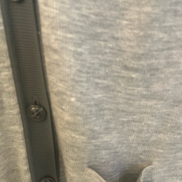 Chloe Cashmere grey Lightweight long cardigan size M - Picture 5 of 7